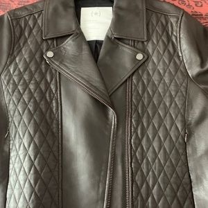 Banana Republic women's motorcycle jacket